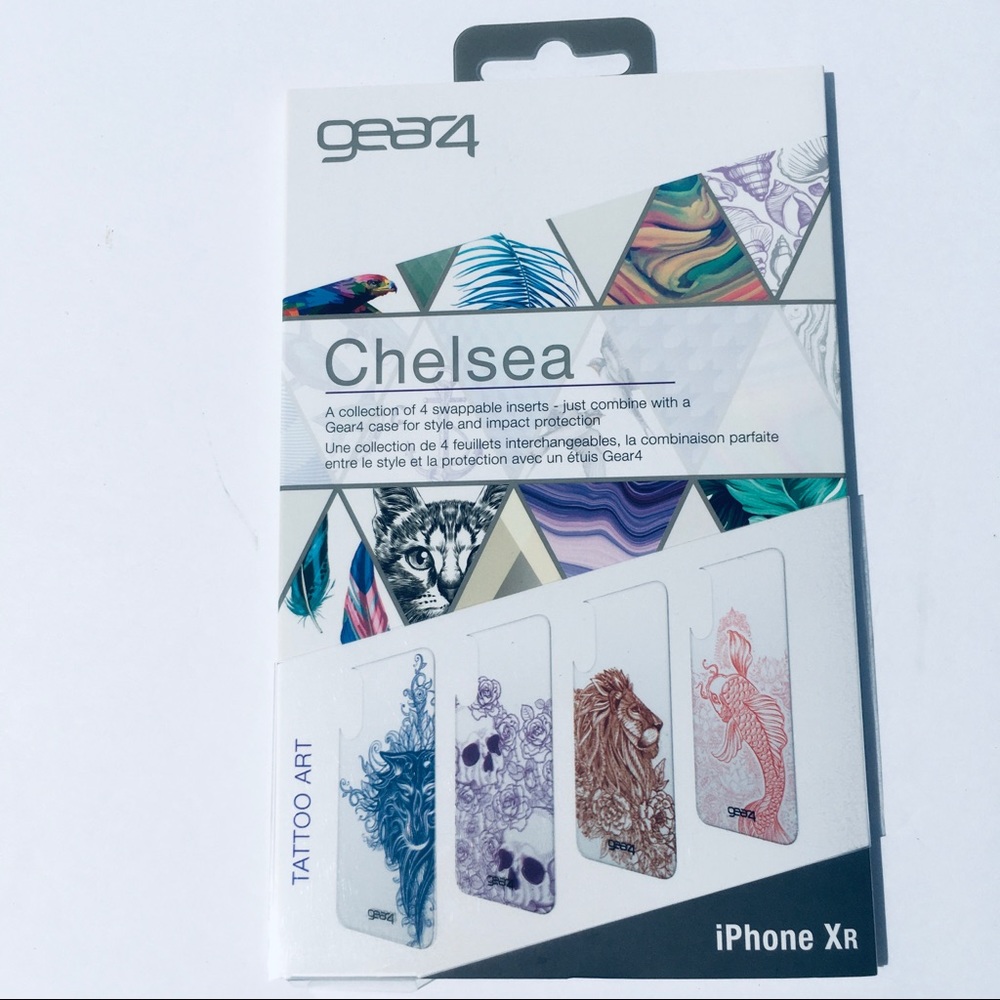 New Gear4 Chelsea Tattoo Art iPhone XR backplates